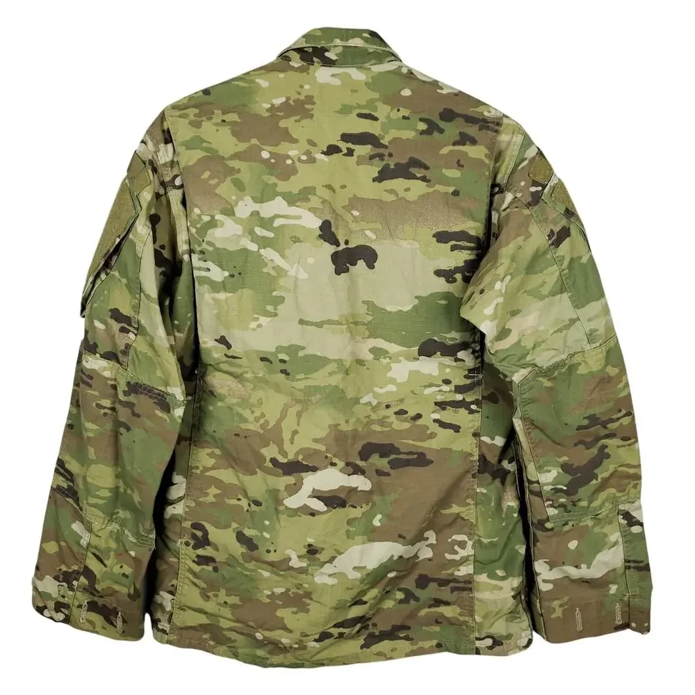 US Army OCP Combat Uniform Top Jacket Small Reg Multicam Military Surplus w/ Hat